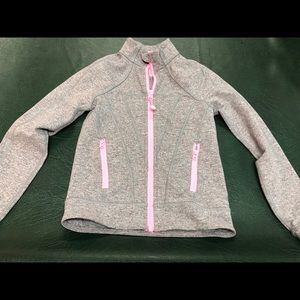 ivivva classic zip athletic jacket sz 6